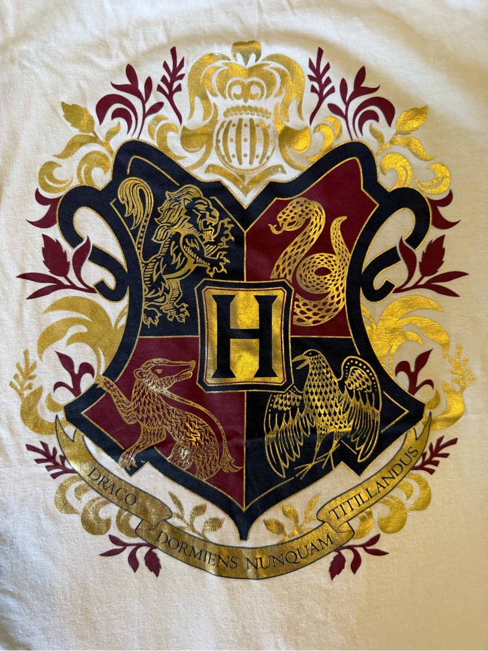 Harry Potter Hogwarts Crest Graphic Tee - Universal Studios